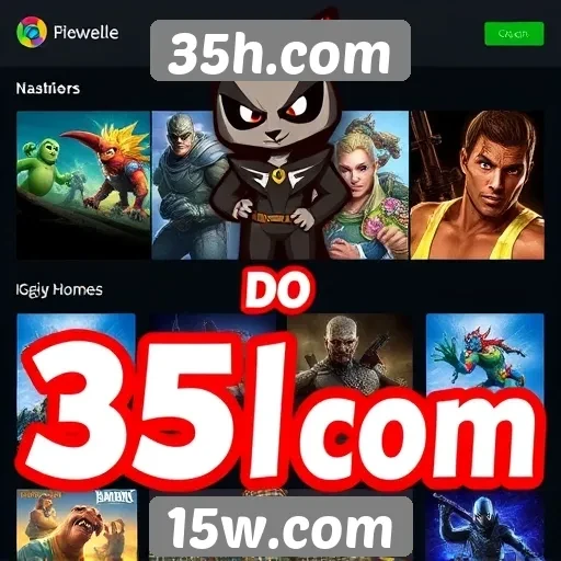 Análise da biblioteca de jogos do 35h.com